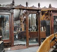 1E....Great Unique Antique Back Bar...14 Ft long to 24 ft long....!!!..c. 1880..