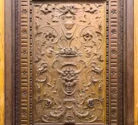 14NN....VANDERBILT MANSION  DOORS  !!!  NEW YORK CITY - C. 1870 